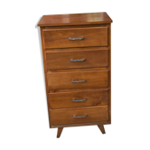 High chest of drawers/Vintage ragpicker compass feet