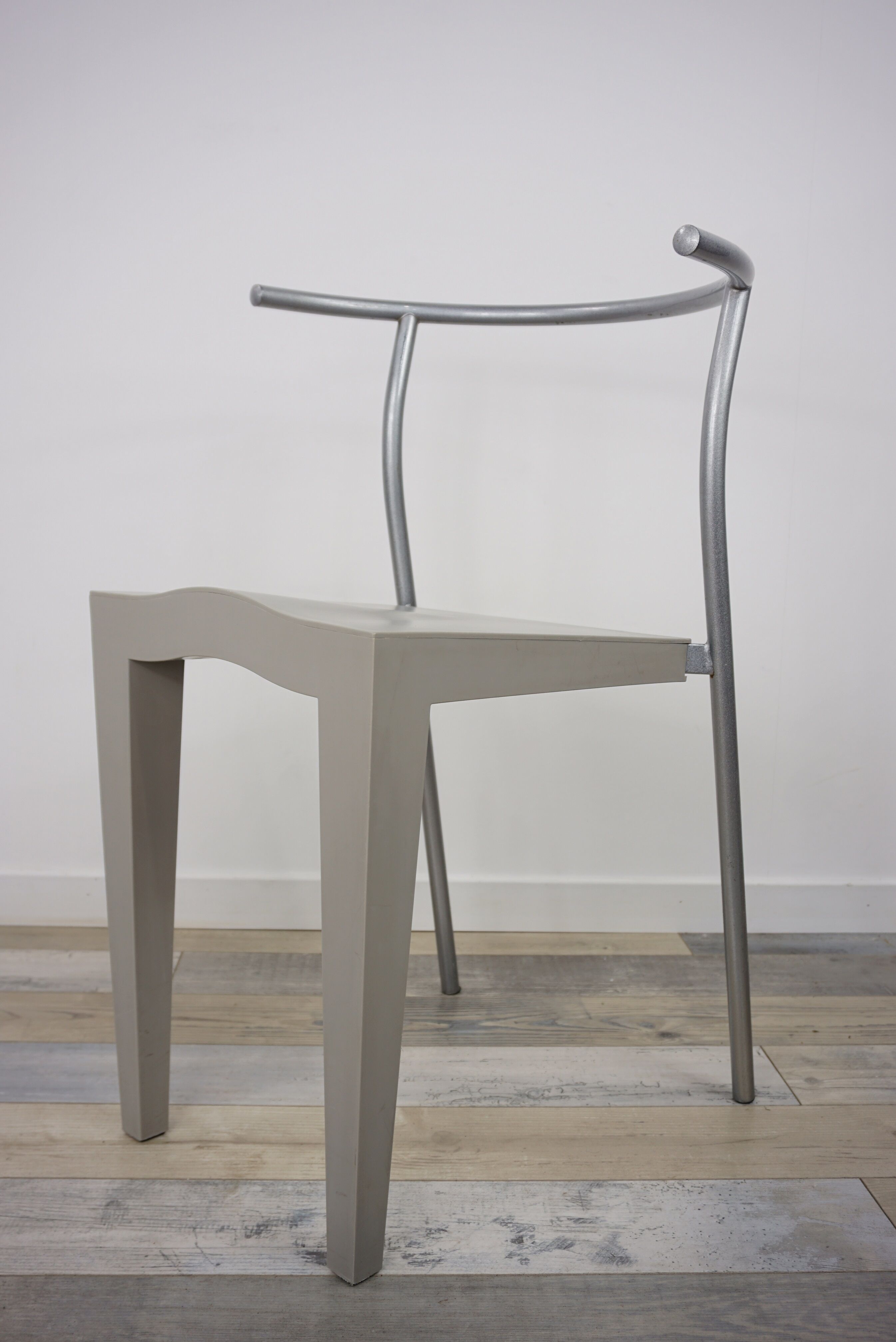 Lot de 4 chaises Dr Glob Design par Philippe Starck pour Kartell