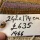 Vintage Turkish Kilim  242x174 cm Kelim Rug, Wool, Large Brown, Beige, Purple