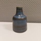 Small Danish ceramic vase in bluish colours/shades