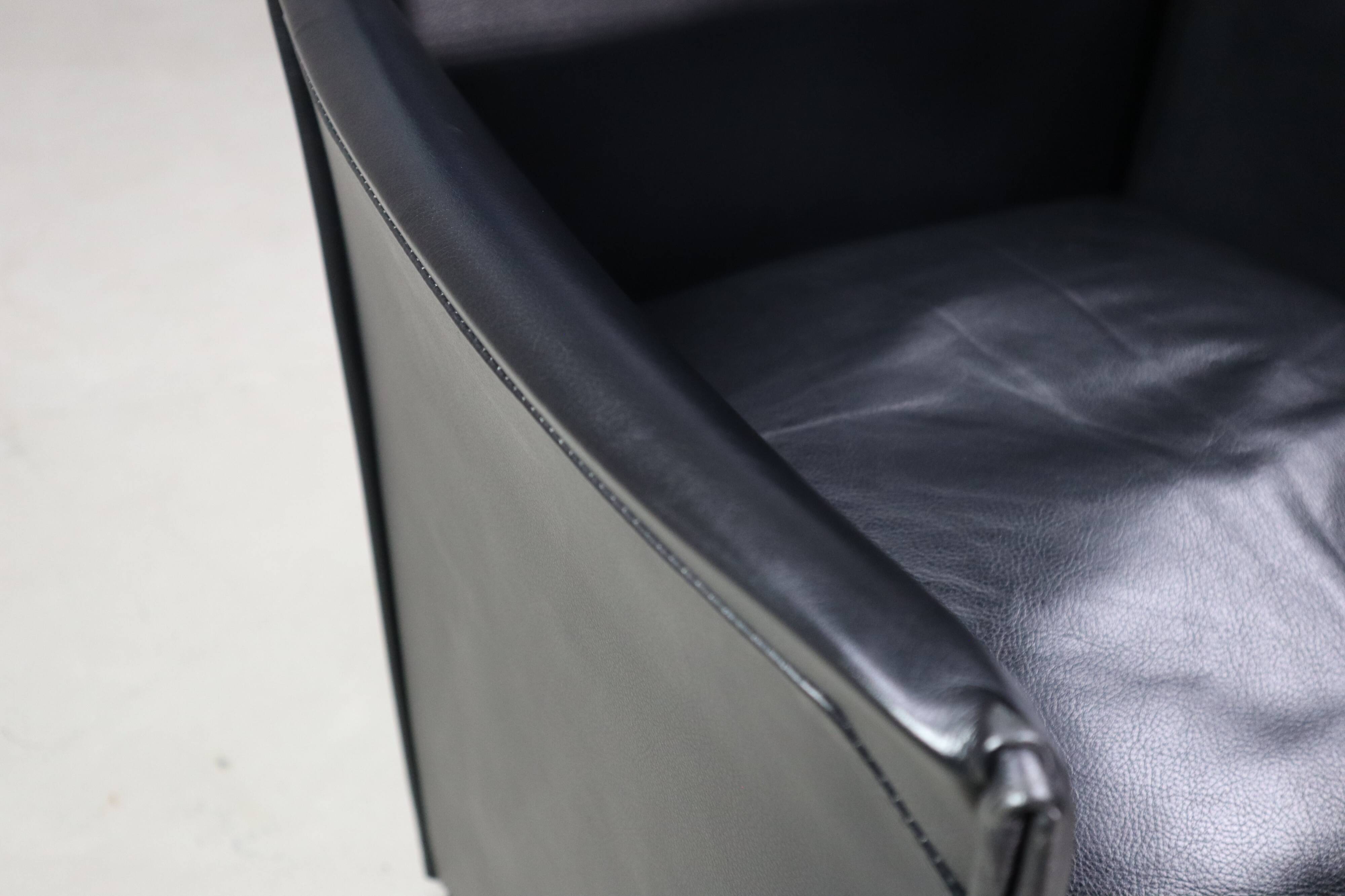 Set of six  Break 401 armchairs by Mario Bellini for Cassina