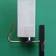 Three antique gold Arlus wall lights from the 50s