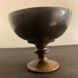 Ceramic standing cup signed Jean Marais, Vallauris, 1970