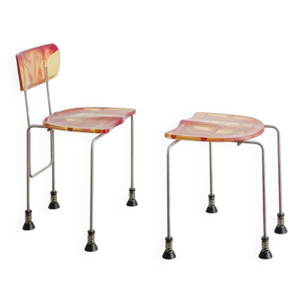 Decorative Italian Contemporary "Broadway" Chair by Gaetano Pesce , 1993