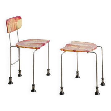 Decorative Italian Contemporary "Broadway" Chair by Gaetano Pesce , 1993