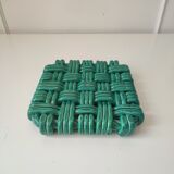 Braided ceramic underside
