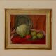 "Still Life with Cabbage and Fruits" by S. Jonsson
