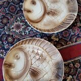 Assiette poisson Digoin
