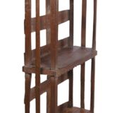 Tribal shelf in ancient Burmese teak