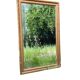 19th Century Beveled Gilded Wood Mirror in Louis XVI Style – 45 x 72 cm