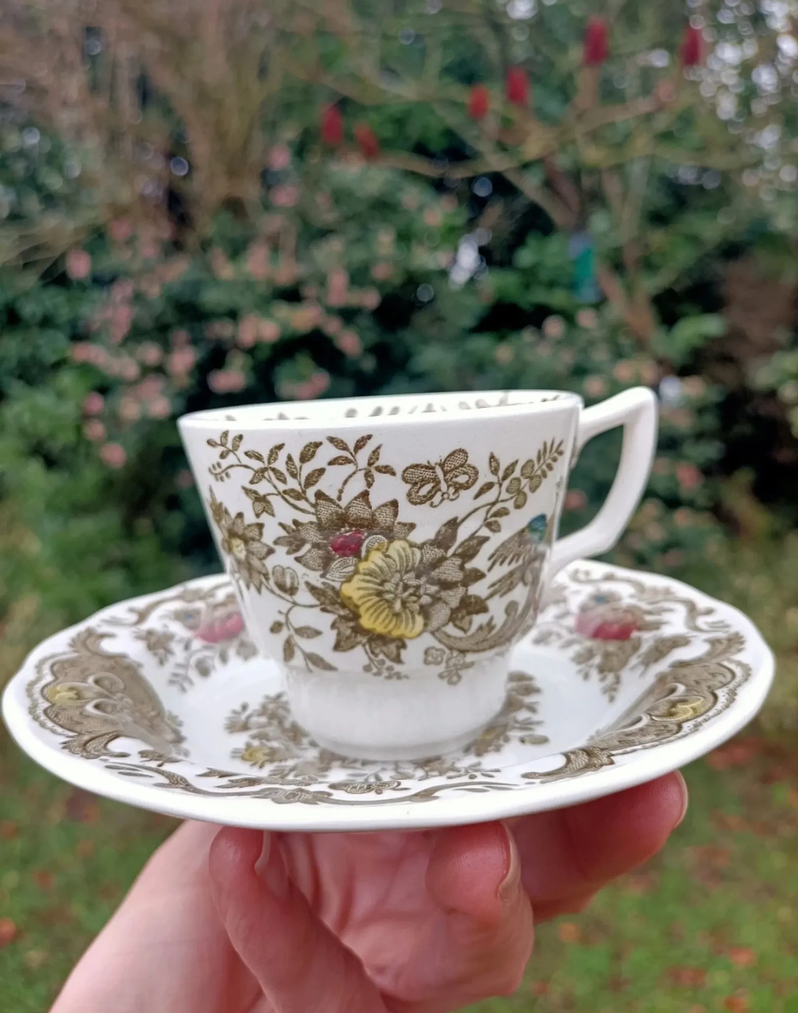 Coffee cup set - England