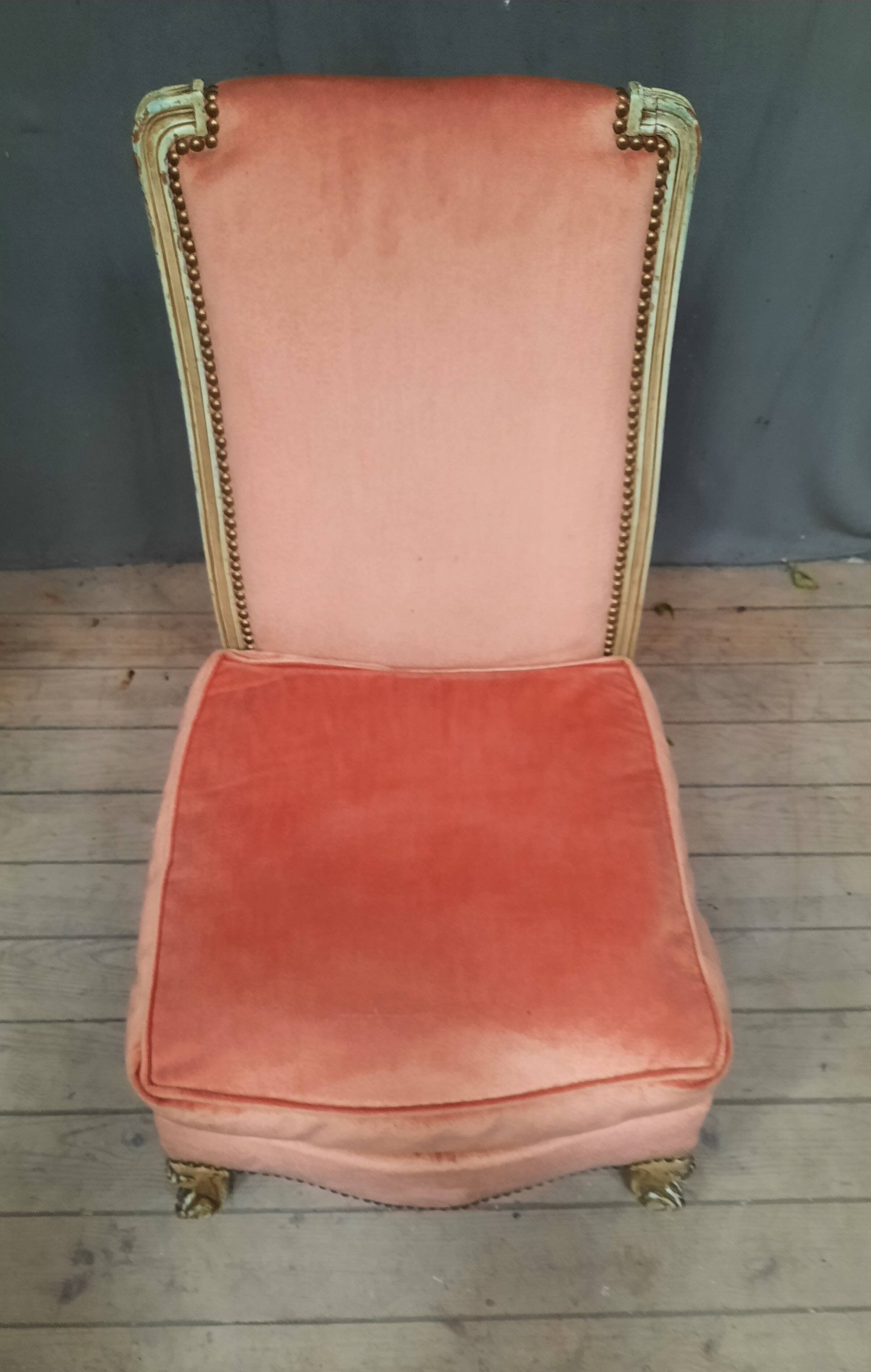 Louis XV style low chair