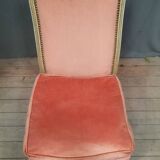 Chaise basse style Louis XV