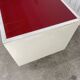 Sixties desk in wood and glass