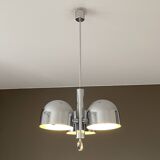 Vintage Hillebrand chandelier. 1970. Space age.