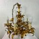 Lustre vintage "doré" flower