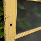 Porte vintage vitrages translucides