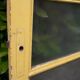 Door vintage translucent glazing