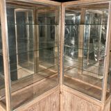 Art Deco corner display case