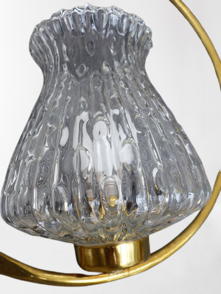Lamp applies vintage brass wall 50