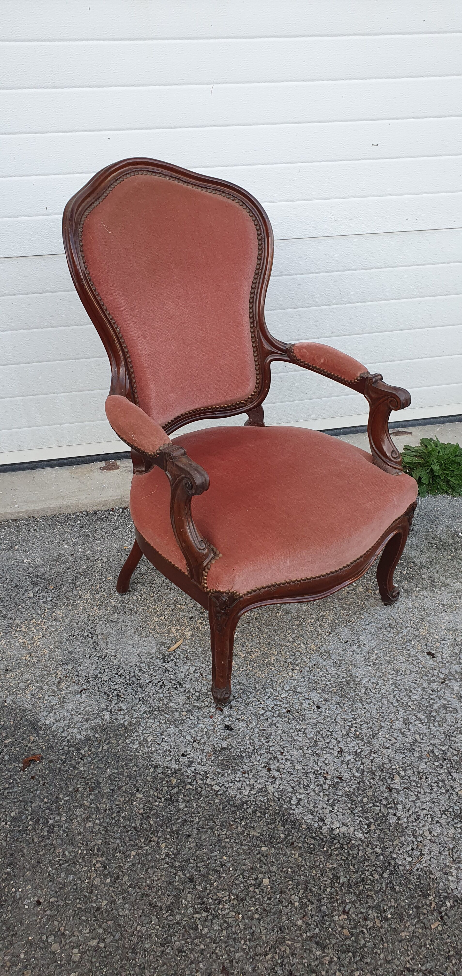 Fauteuil bergère de 1900