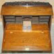 Bureau chinois sculpté à la main vers 1940 avec fauteuil assorti