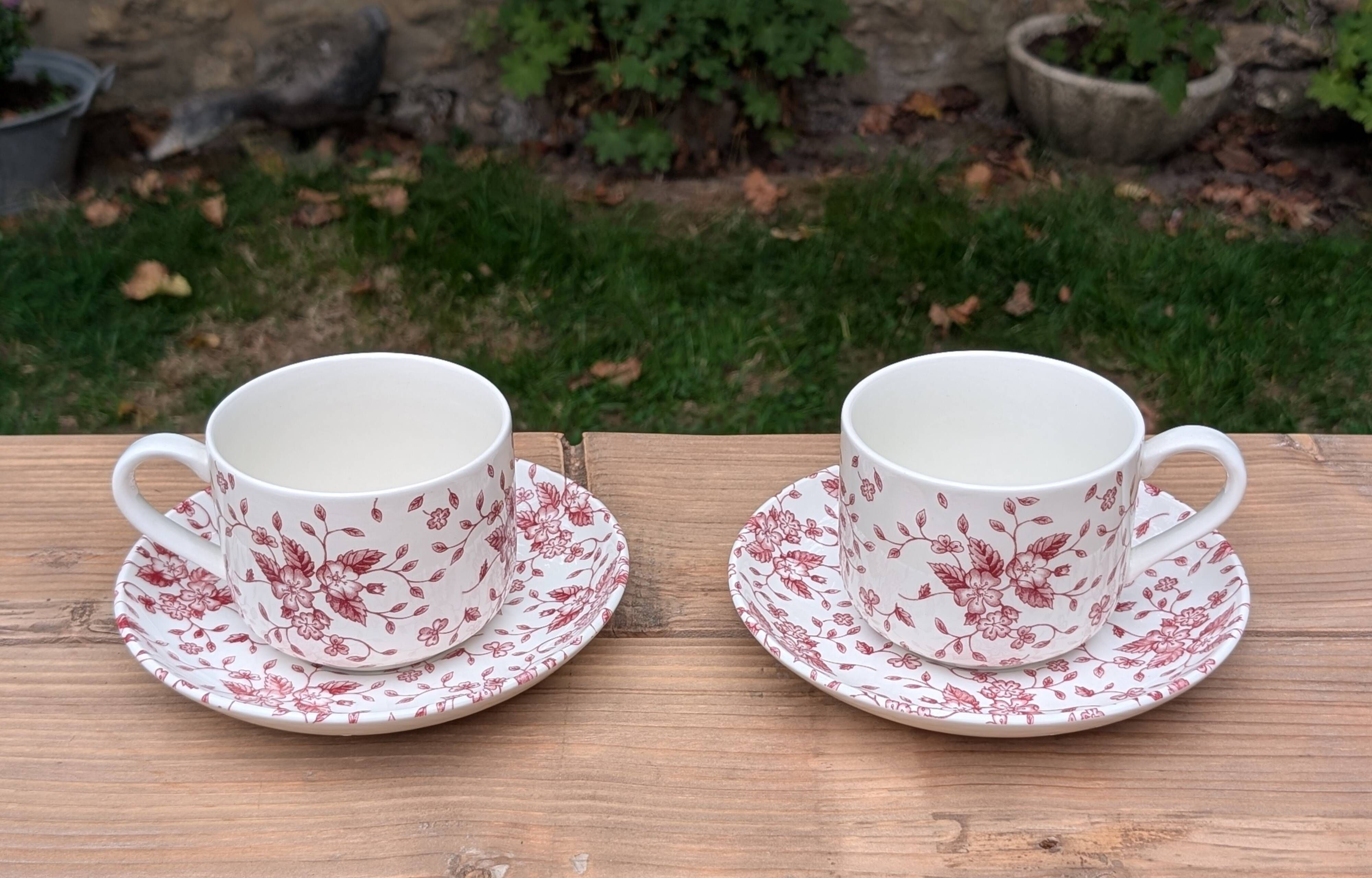 Tasses à thé anglaises