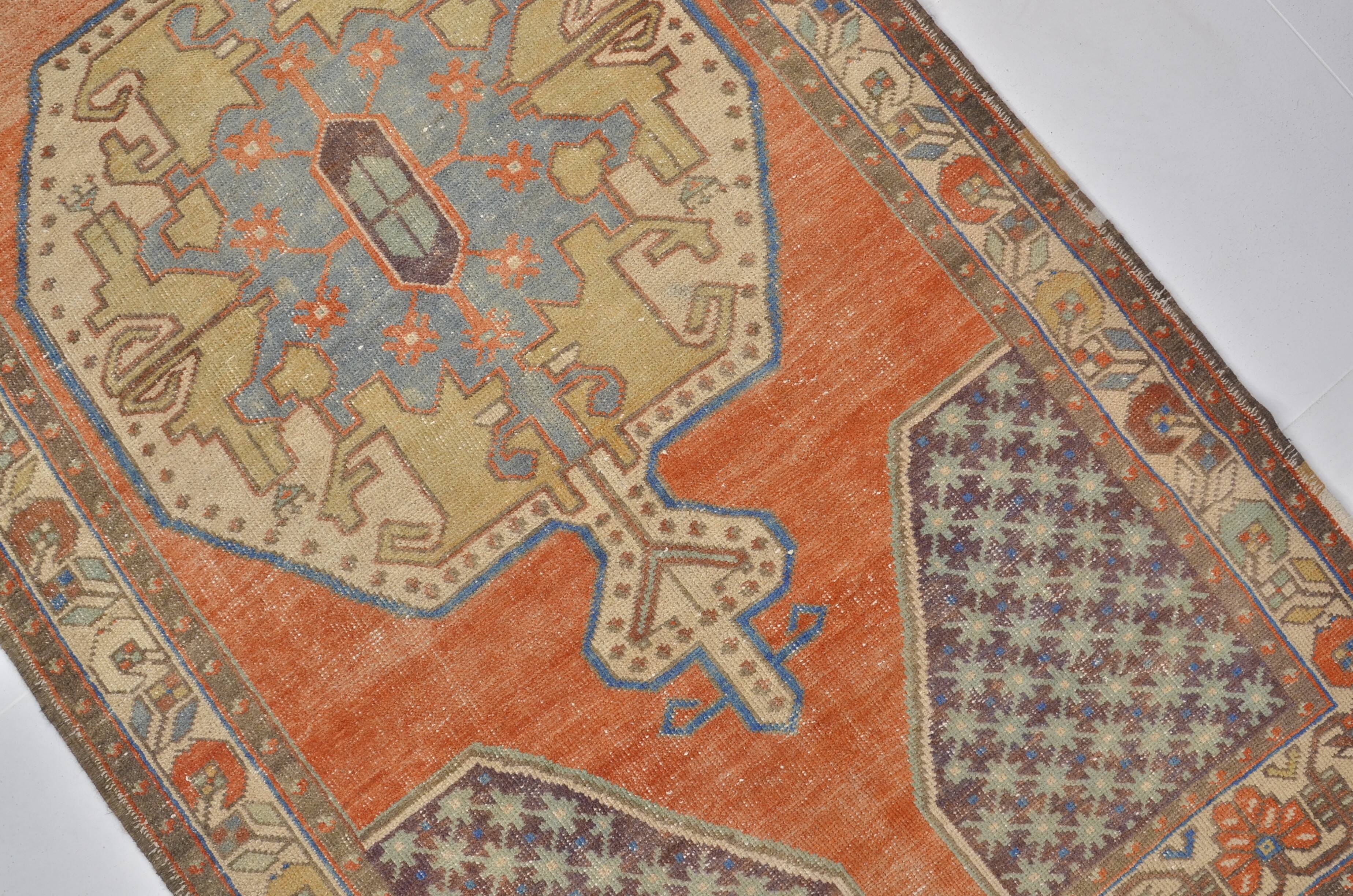 Oushak Anatolian Floral Rug sku 2413