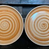 Set of 2 Sarreguemines flat plates