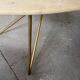 Table ovale en marbre