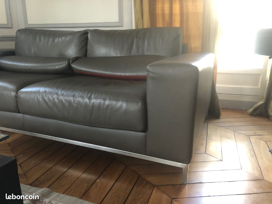 Leather sofa