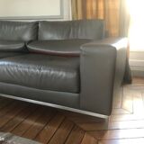 Leather sofa