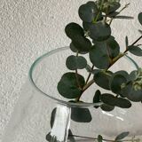 Glass mushroom vase