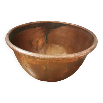 19th century french copper jelly bowl