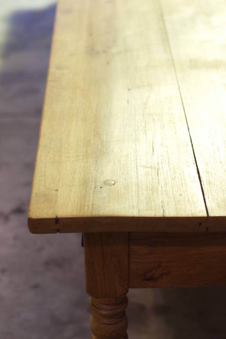 XXL oak trimmings table 1950