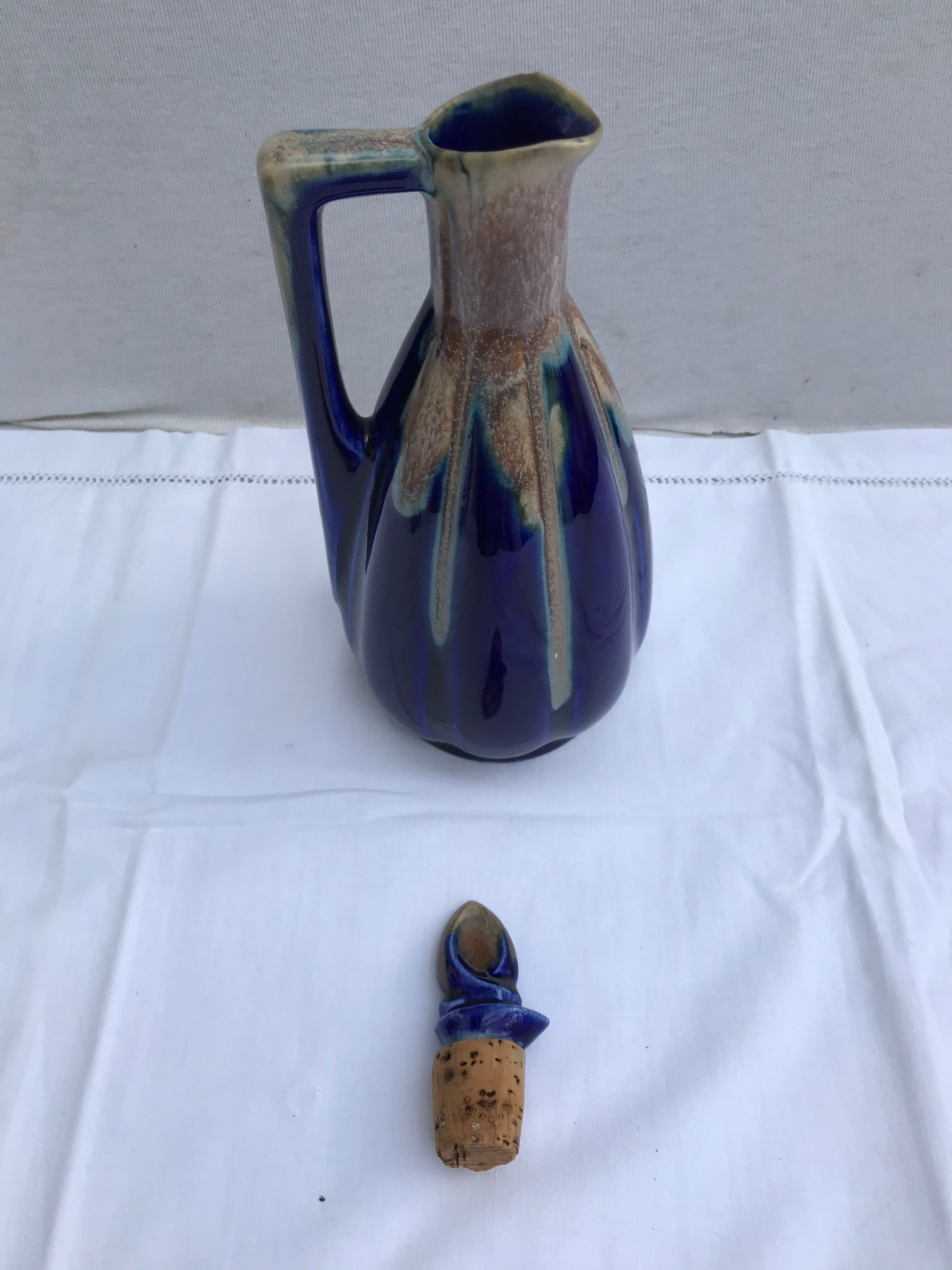 Old pitcher art deco ceramic