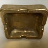 Cendrier en bronze martelé