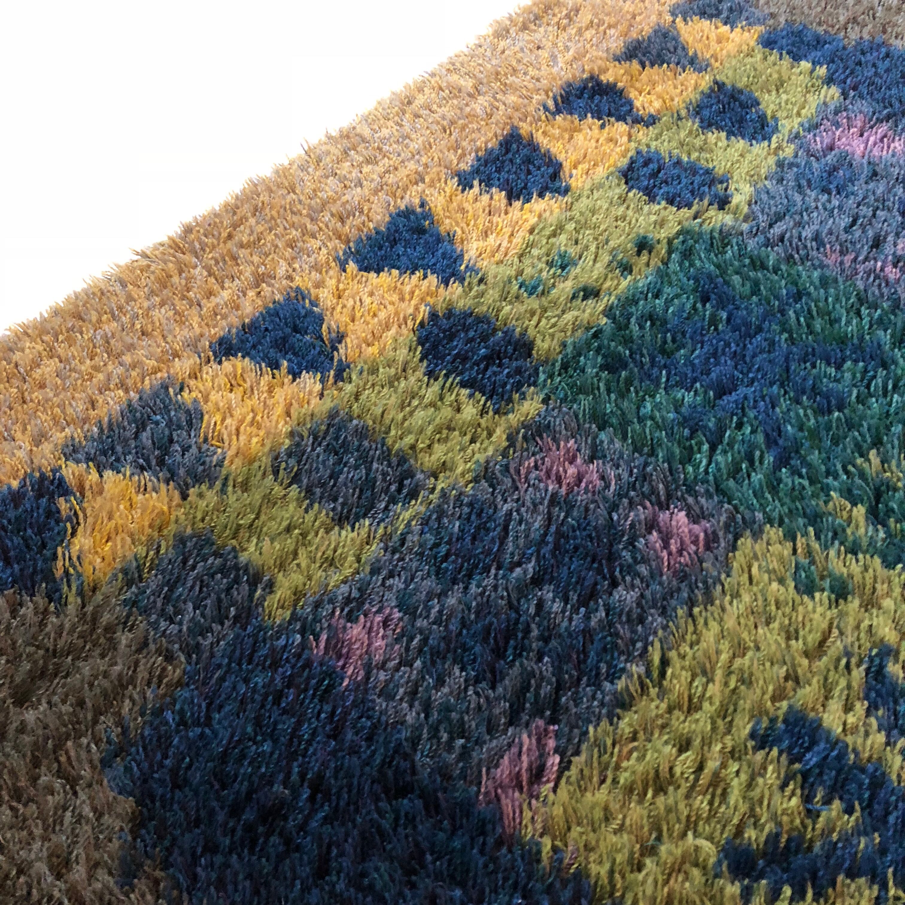 Tapis scandinave Arne Lindaas pour Sellgren AS Norvège 140x212cm