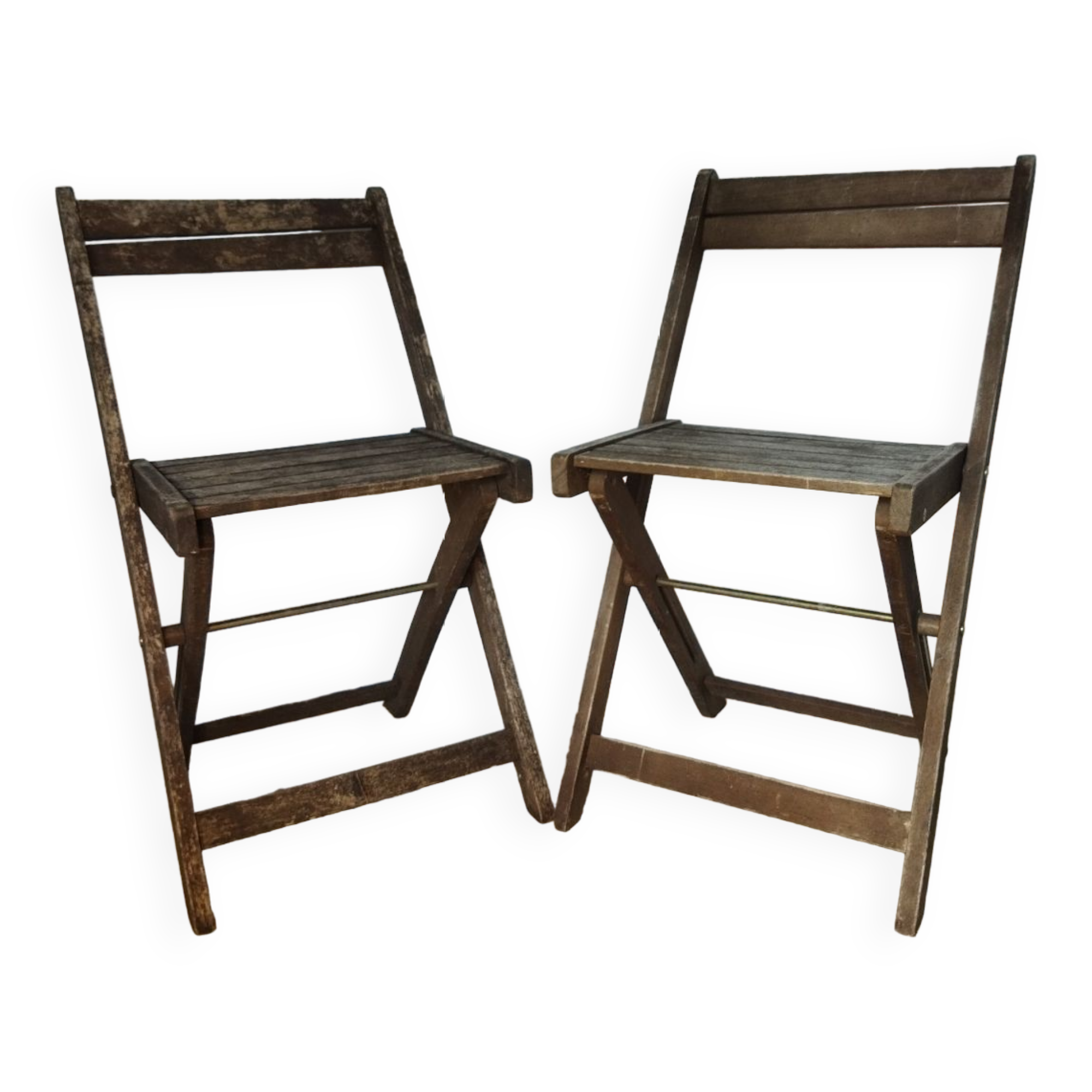 Vintage folding chairs