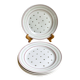 4 Luneville 50s flat plates