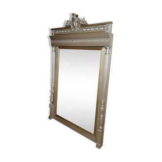Old Beveled Mirror  108x170cm
