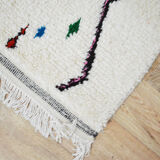 Handmade moroccan berber carpet 251 x 145 cm