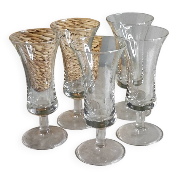 Verres a liqueur vintage