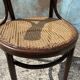 Fauteuil de bureau canné Mundus 1900