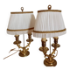 Paire de lampes bouillotte