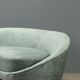Vintage fabric and beech sofa, Italian design from the 1950s.