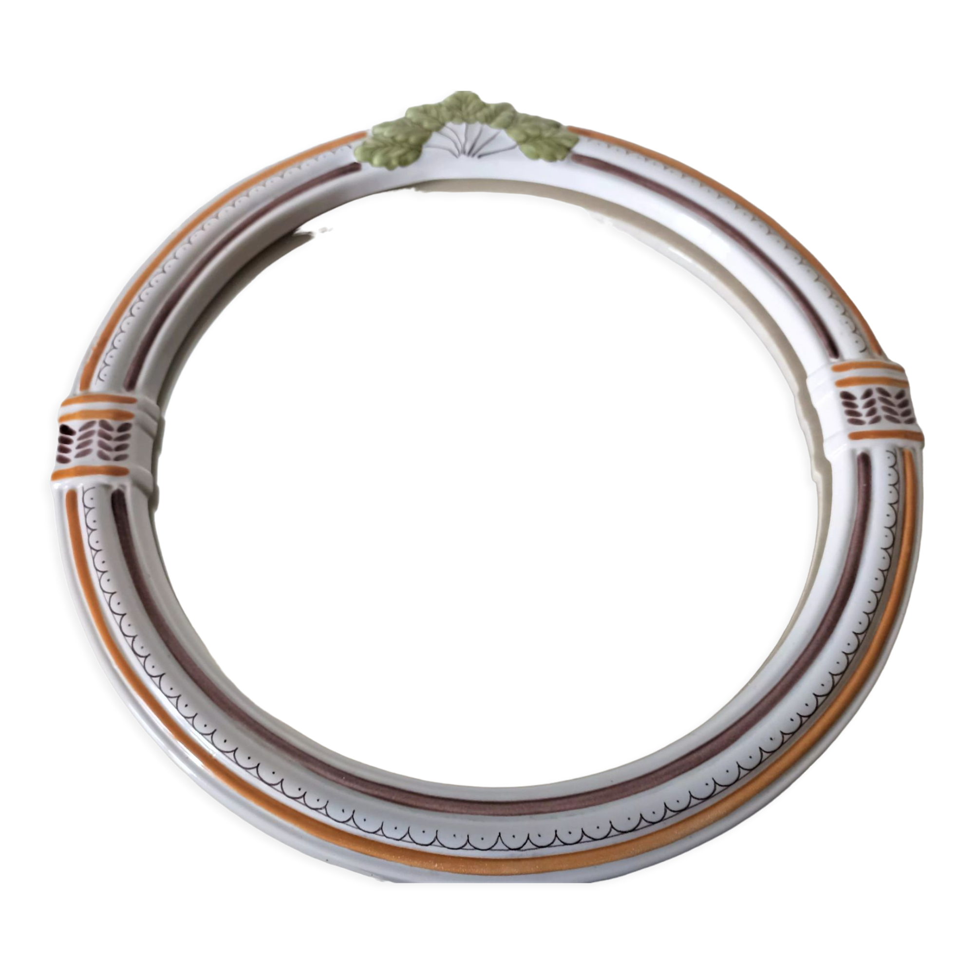 Miroir rond vintage 36cm