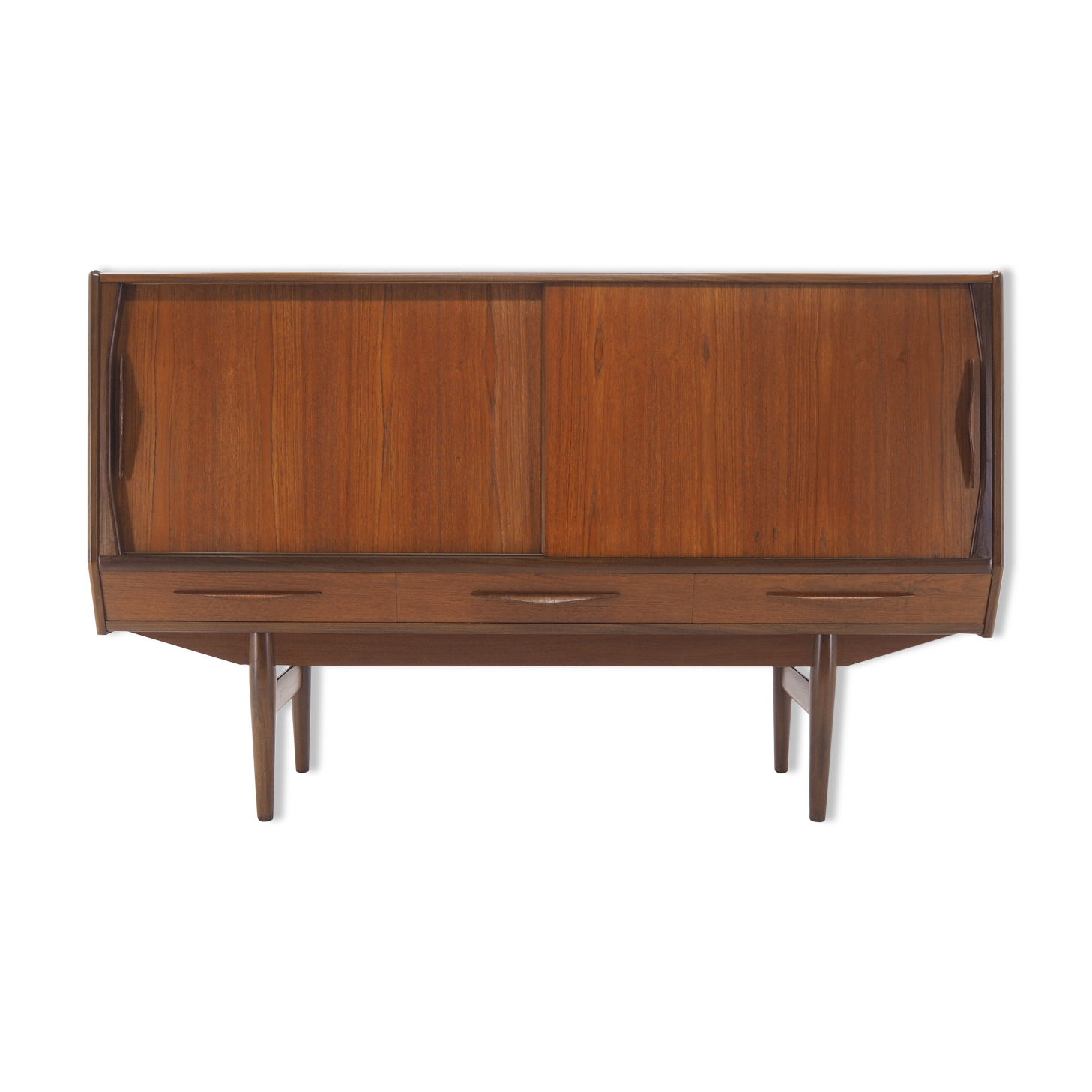 1960s Danish Teak Highboard