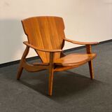 Teak Diz Arm Chair by Sergio Rodrigues