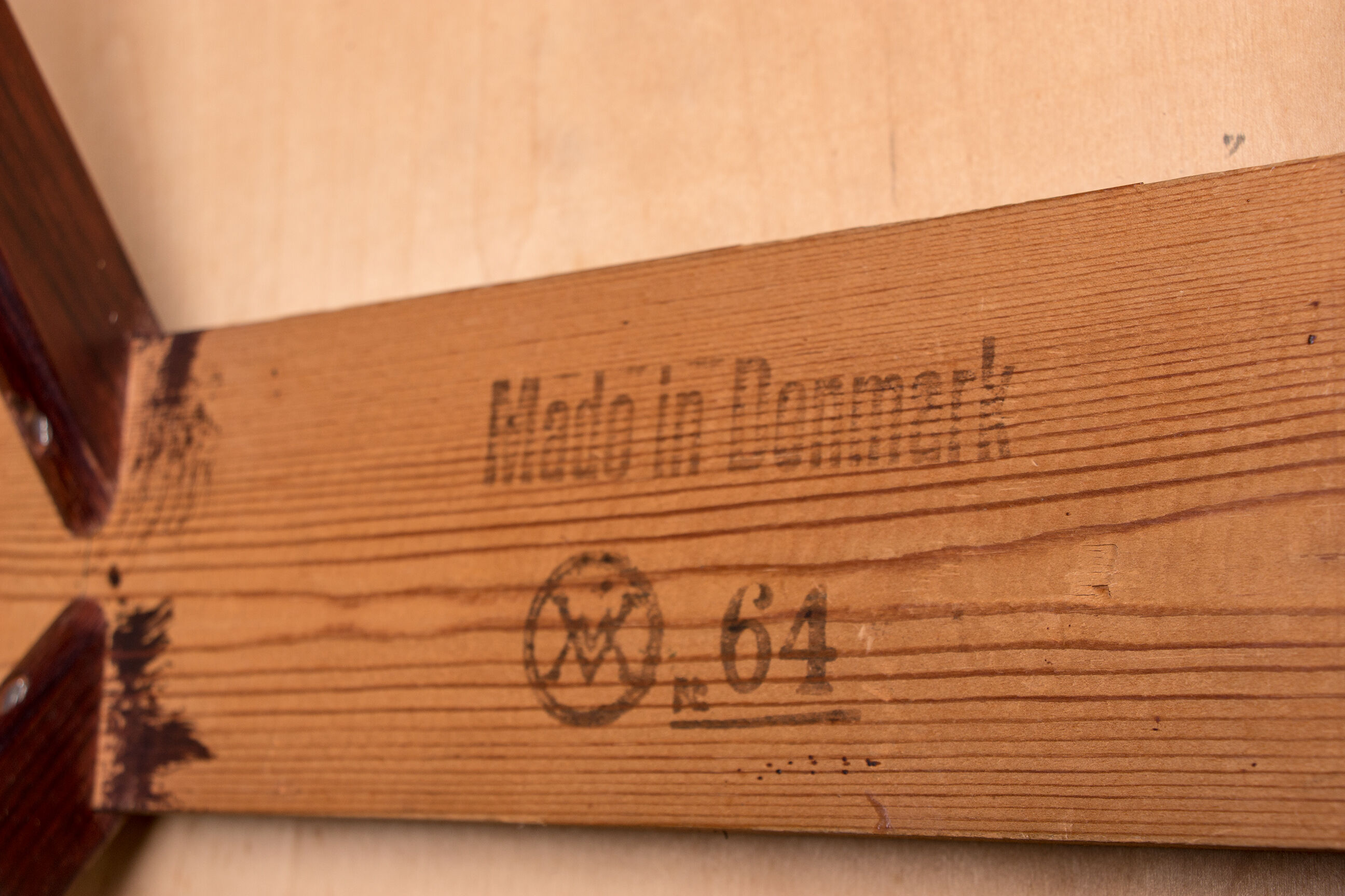 Danish rosewood desk, model 56 by Arne Wahl Iversen for Vinde Mobelfabrik 1960.